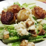 seared scallops risoto